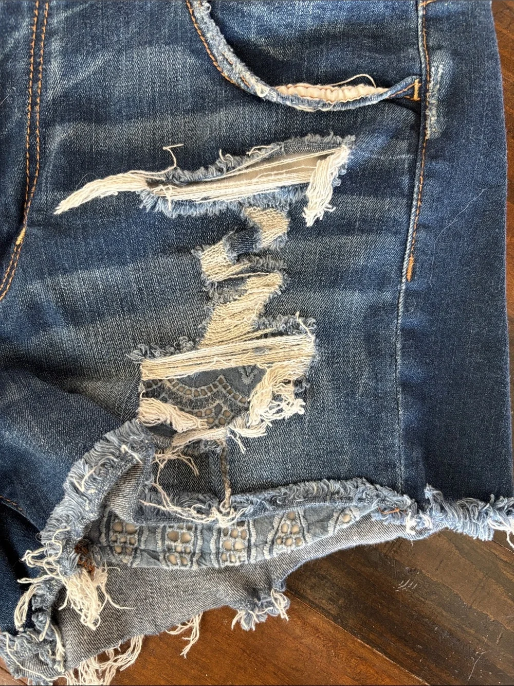 American Eagle Outfitters Hi Rise Shortie Super Stretch